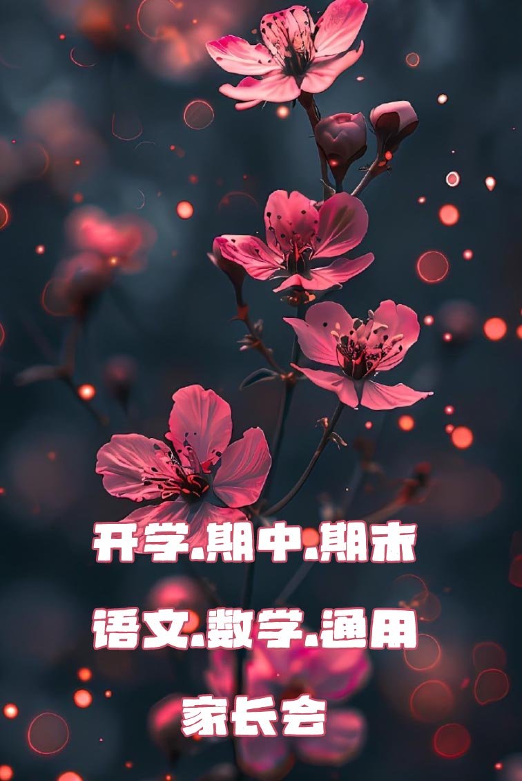 【13】开学、期中、期末家长会